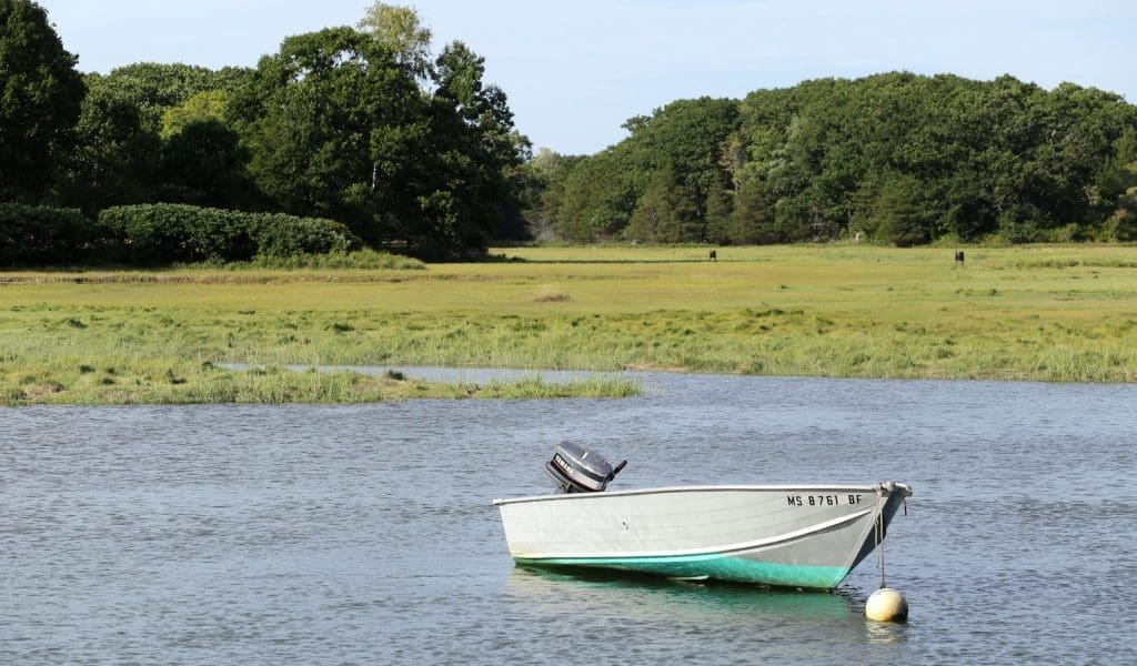 Essex MA Boat on Water Graphic