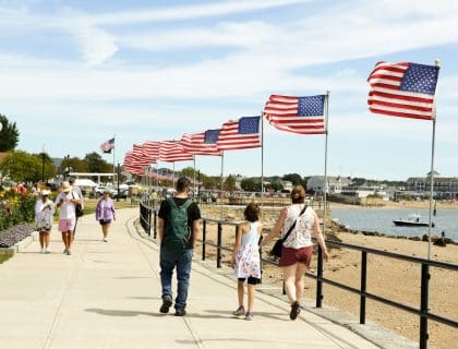 Walk to Good Harbor Beach in Gloucester MA