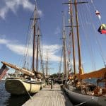 Dock in Gloucester MA During SchoonerFest