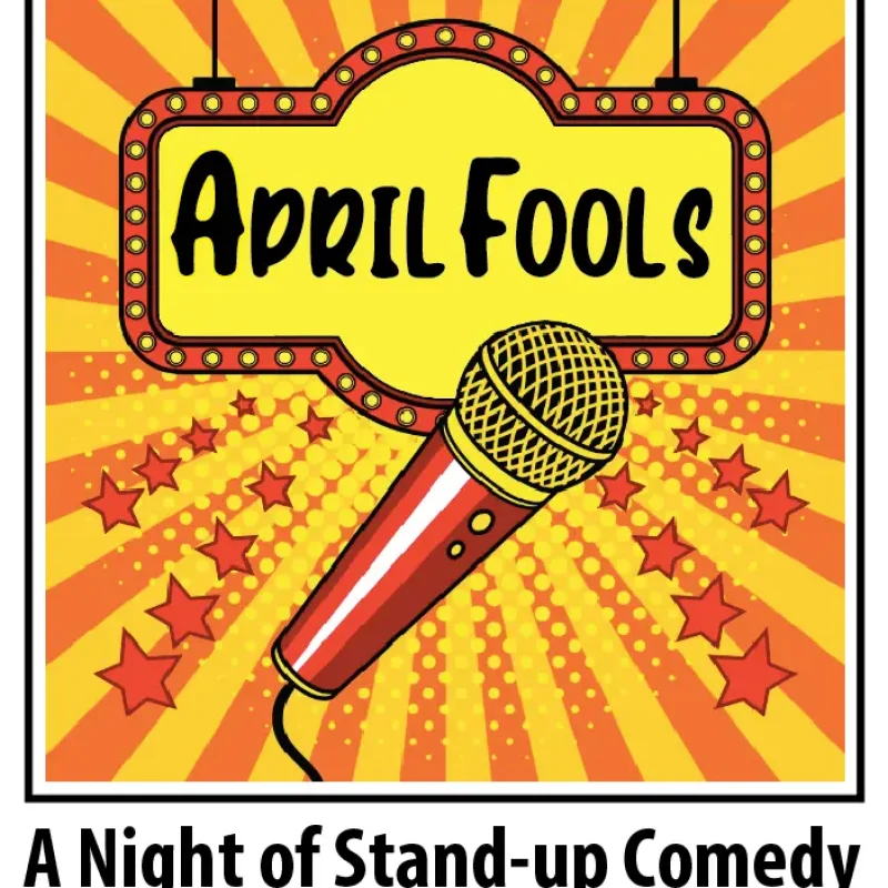 April Fools stand up comedy logo