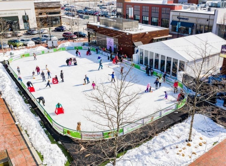 The MarketStreet Lynnfield​ Ice Skating Rink is now open through February!