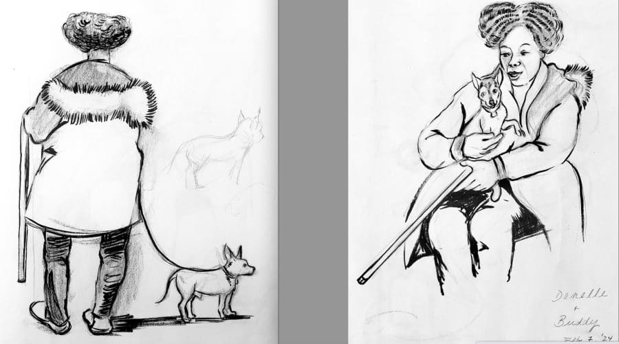 https://northofboston.org/wp-content/uploads/2025/05/Danielle-and-Buddy-sketch.jpg