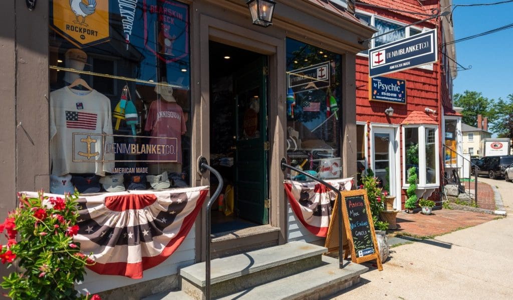 Shopping in Rockport, MA: Discover Denim Blanket Company