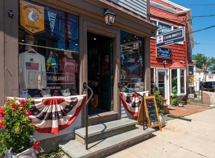 Shopping in Rockport, MA: Discover Denim Blanket Company